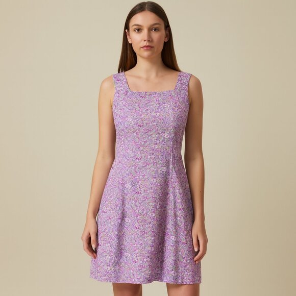 Lilly Pullitzer Floral Dress Size 4 Sleevless - Picture 1 of 10